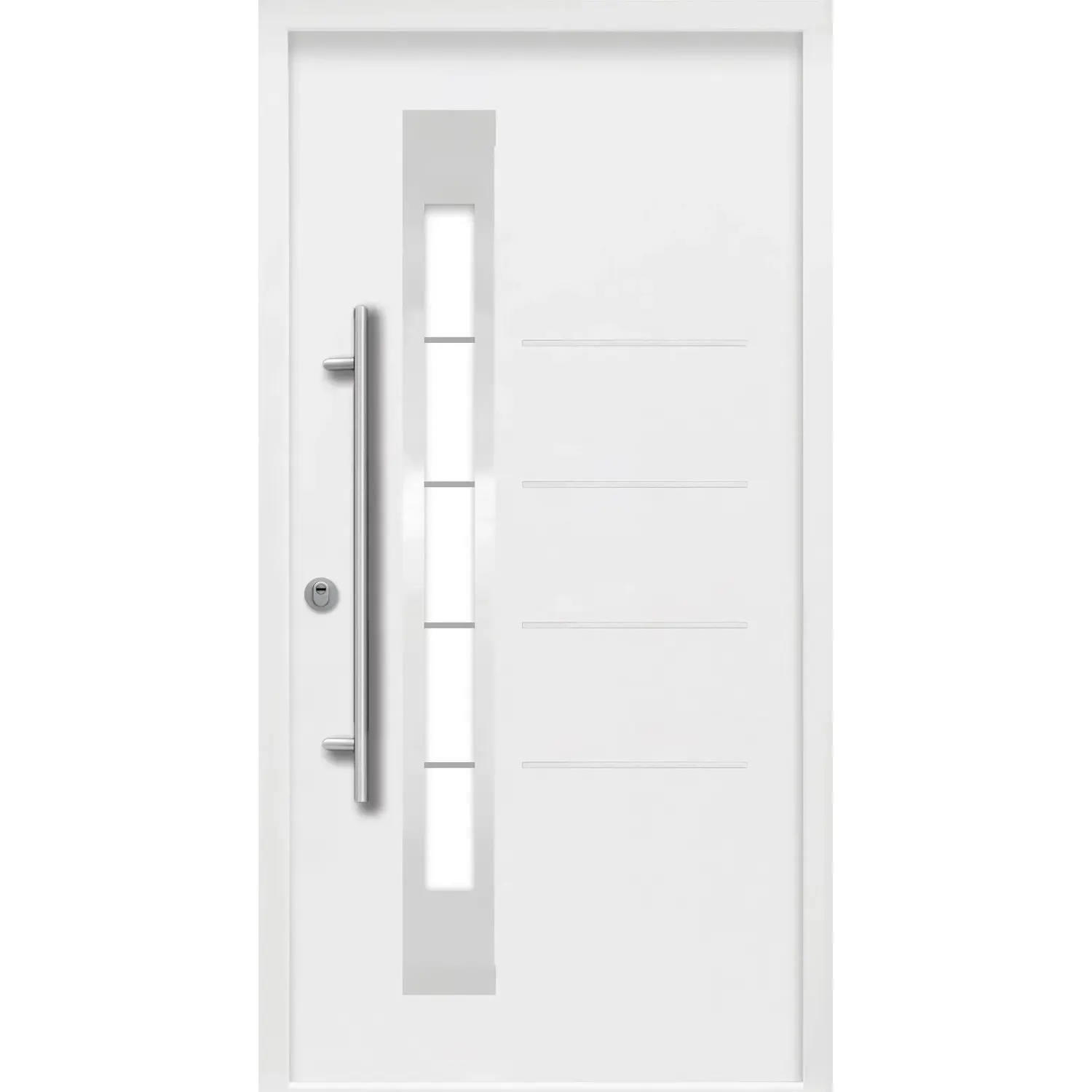 SPLENDOOR Vchodové dveře ThermoSpace BERLIN PRIME RC2 bílá 110 L