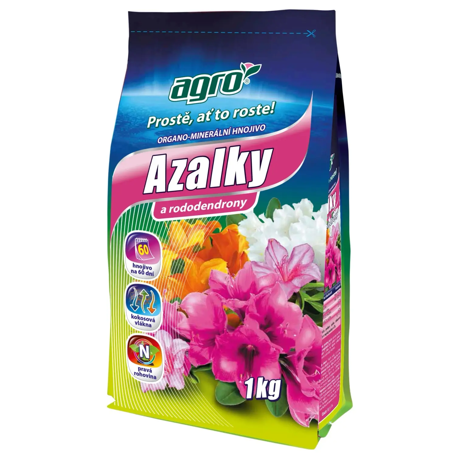 AGRO Organo-minerální hnojivo pro azalky a rododendrony 1 kg