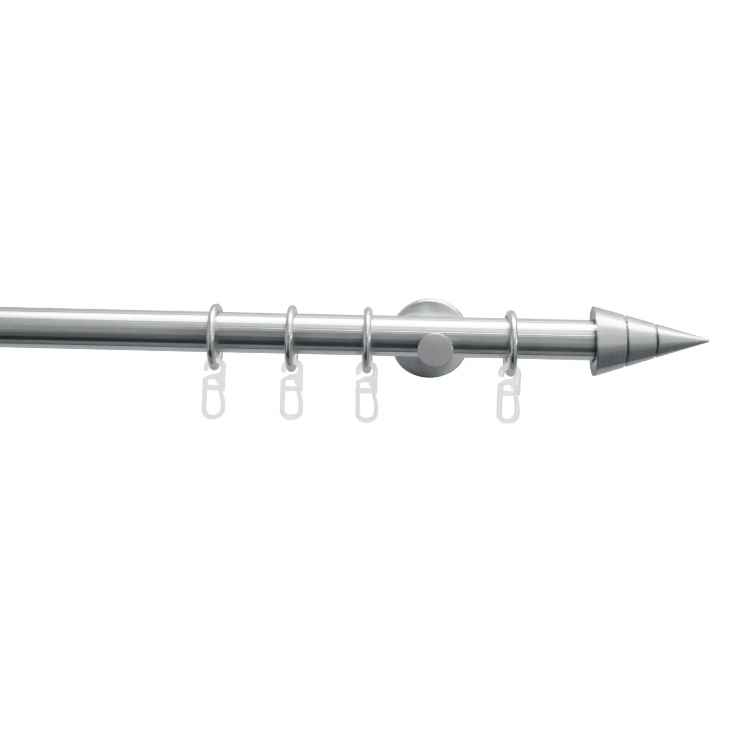 Gardinia Stylová souprava Kegel vzhled nerezové oceli, pr. 20 mm, 160 cm