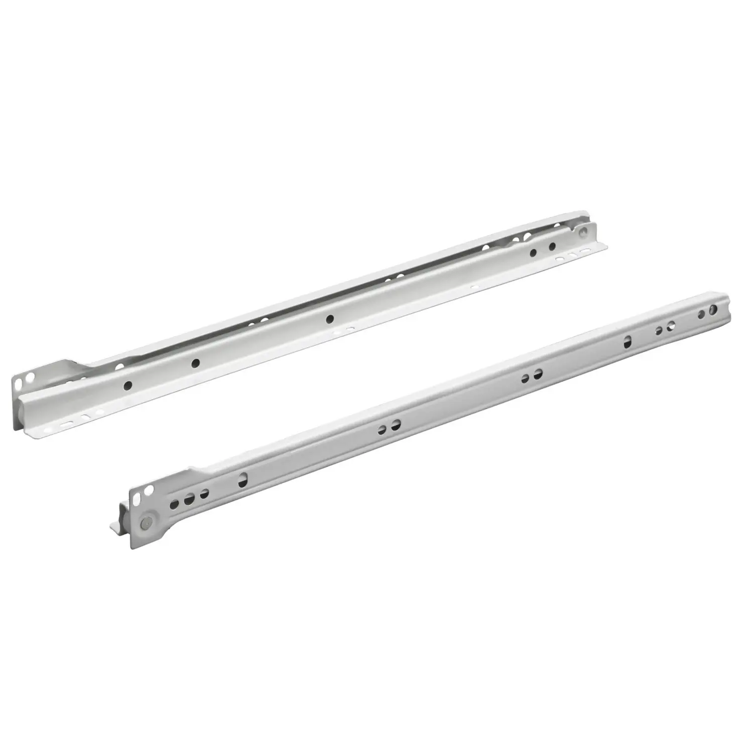 Hettich Částečný rolničkový výsuv FR 302, 15 kg, bílá, 550 mm