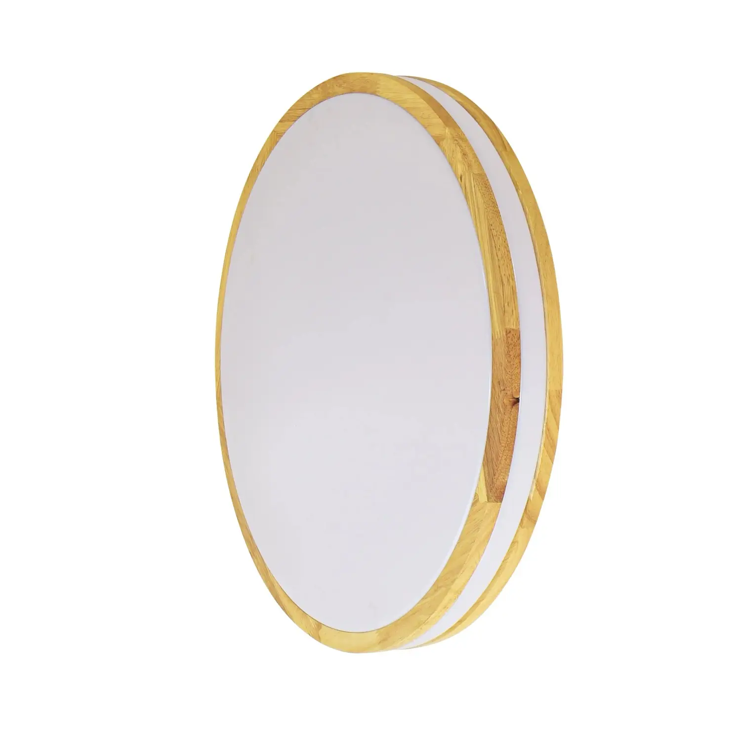 EURAKLES LED svítidlo NATURAL světlé dřevo 48W 5280lm 3000-6500K pr. 400 x 89 mm