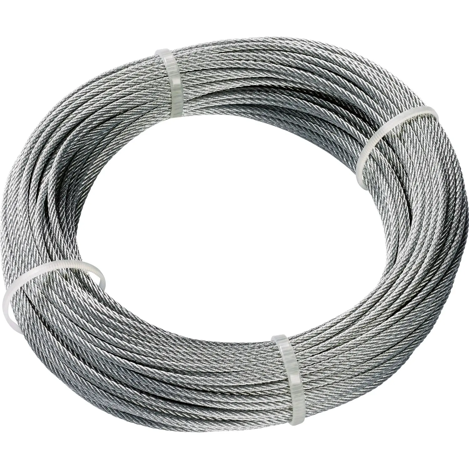 LUX-TOOLS Drátěné lano pozinkovaná ocel, pr. 2 mm x 30 m