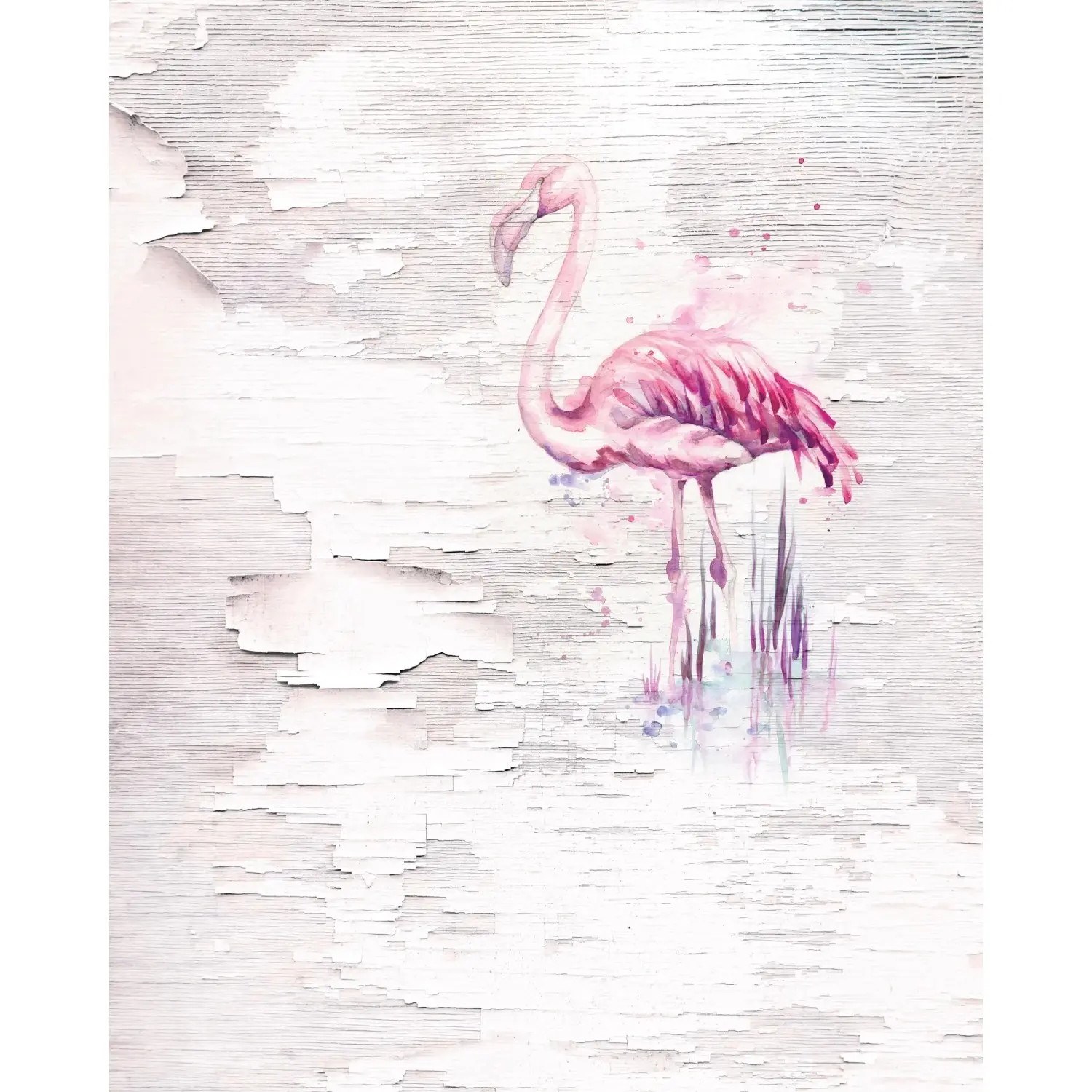 Komar Vliesová fototapeta Pink Flamingo 200 x 250 cm