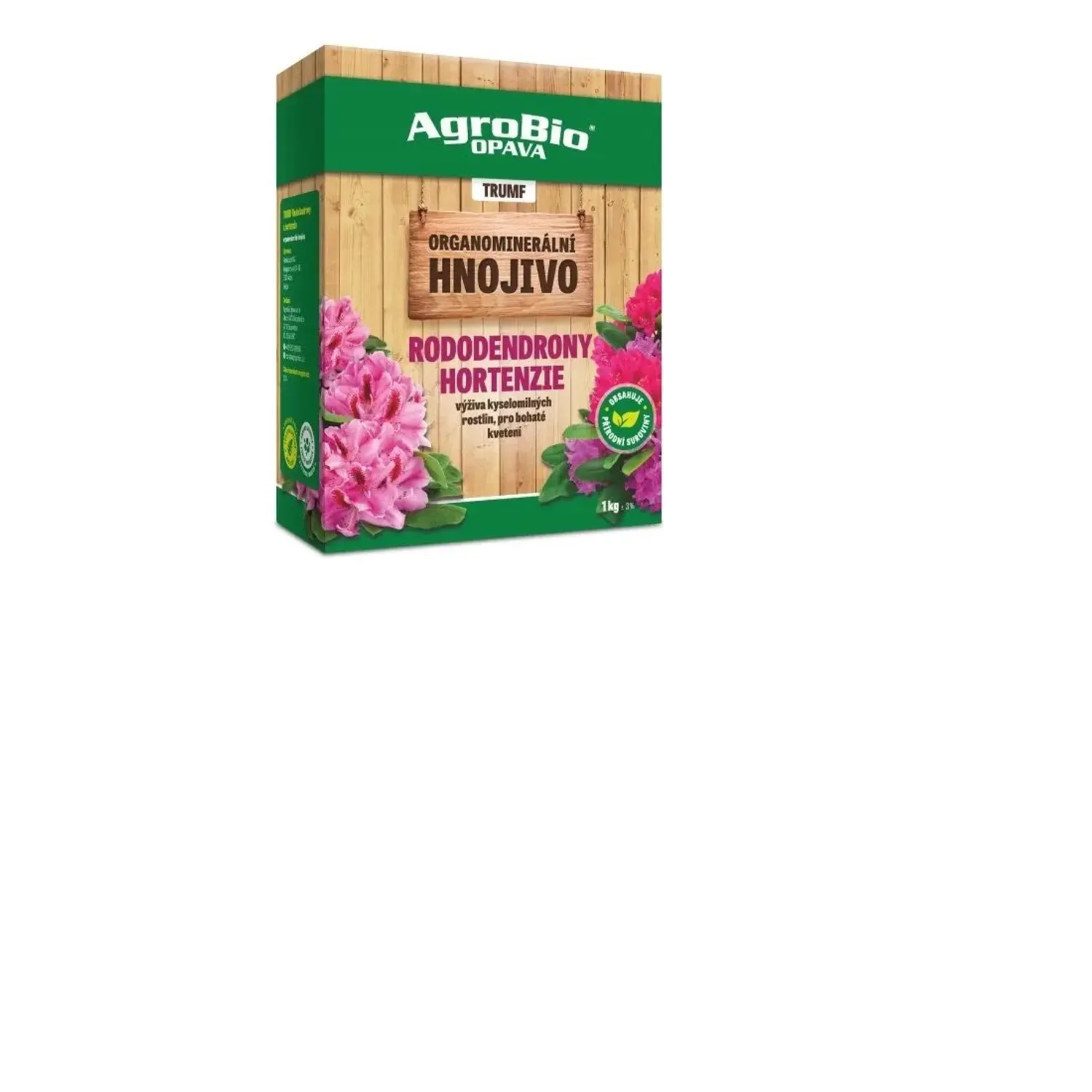 TRUMF organické hnojivo rododendrony a hortenzie 1kg