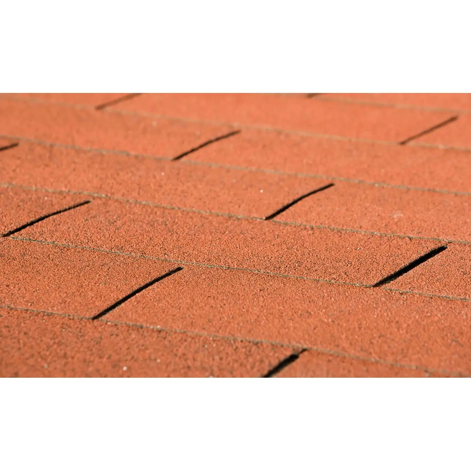 Weka Střešní šindele obdélníkové, červená, 3 m2
