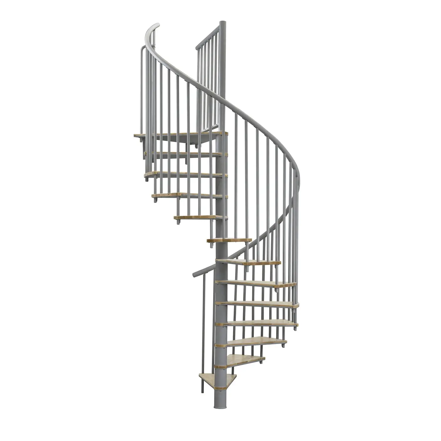 Minka STAIRS Kombinované točité schodiště Switch dub/šedá pr. 140 cm