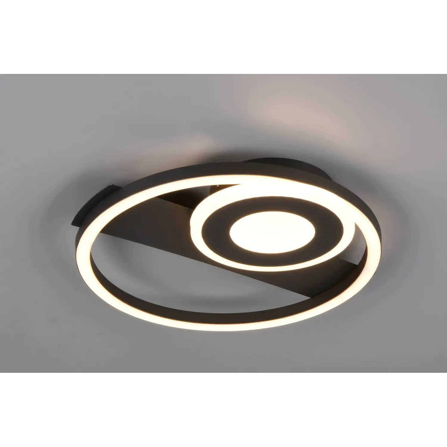 Reality Stropní LED svítidlo Horus 22W 2500lm 3000K matná černá 32 x 30,5 cm