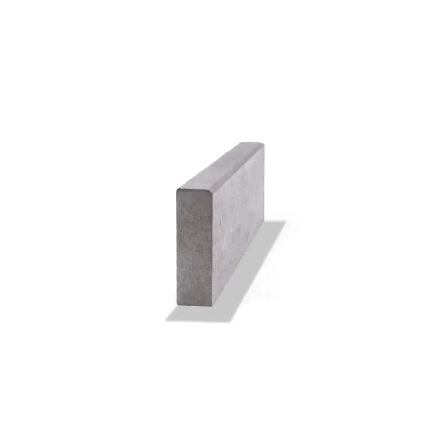 Semmelrock Chodníkový obrubník Metra 8 půlka, šedá, 50 x 25 x 8 cm