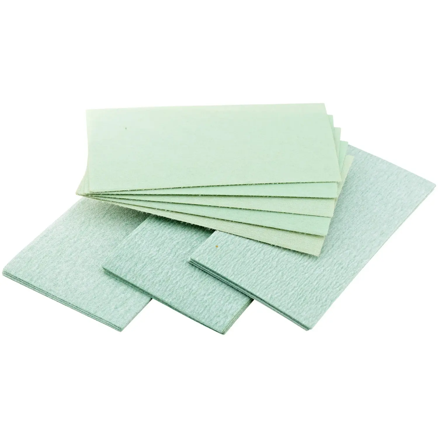 LUX-TOOLS Sada brusných papírů (K150, K180, K240, K320), 70 x 125 mm, 10dílná