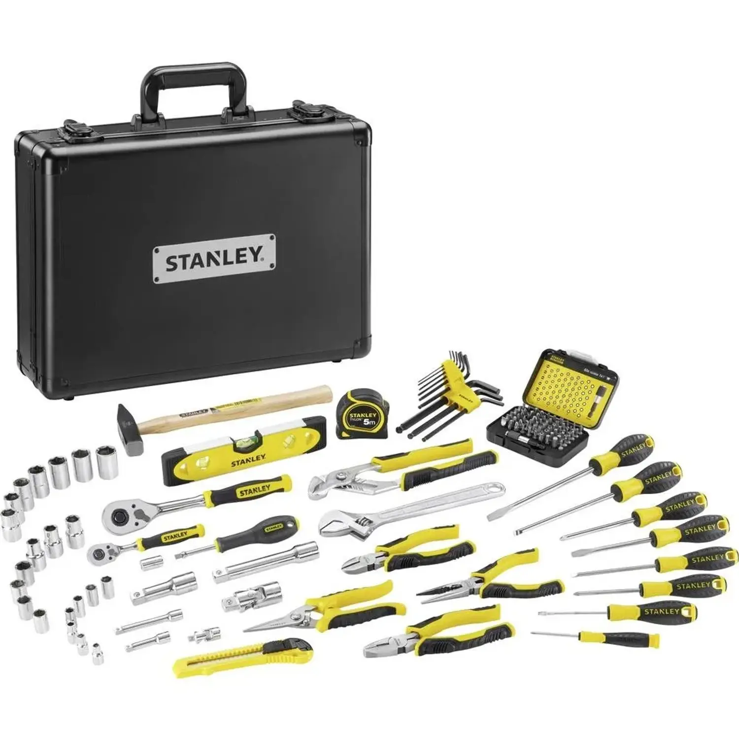 STANLEY Kufr s nářadím STMT72986-1, 119dílný, 16,1 x 34,8 x 145 cm