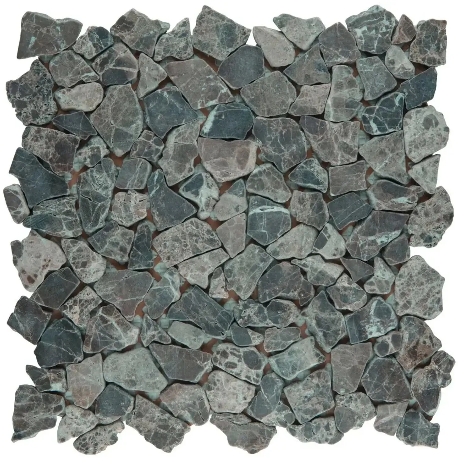 Euro Stone Kamenná mozaika Poly Marron Emperador Dark 30,5 x 30,5 cm