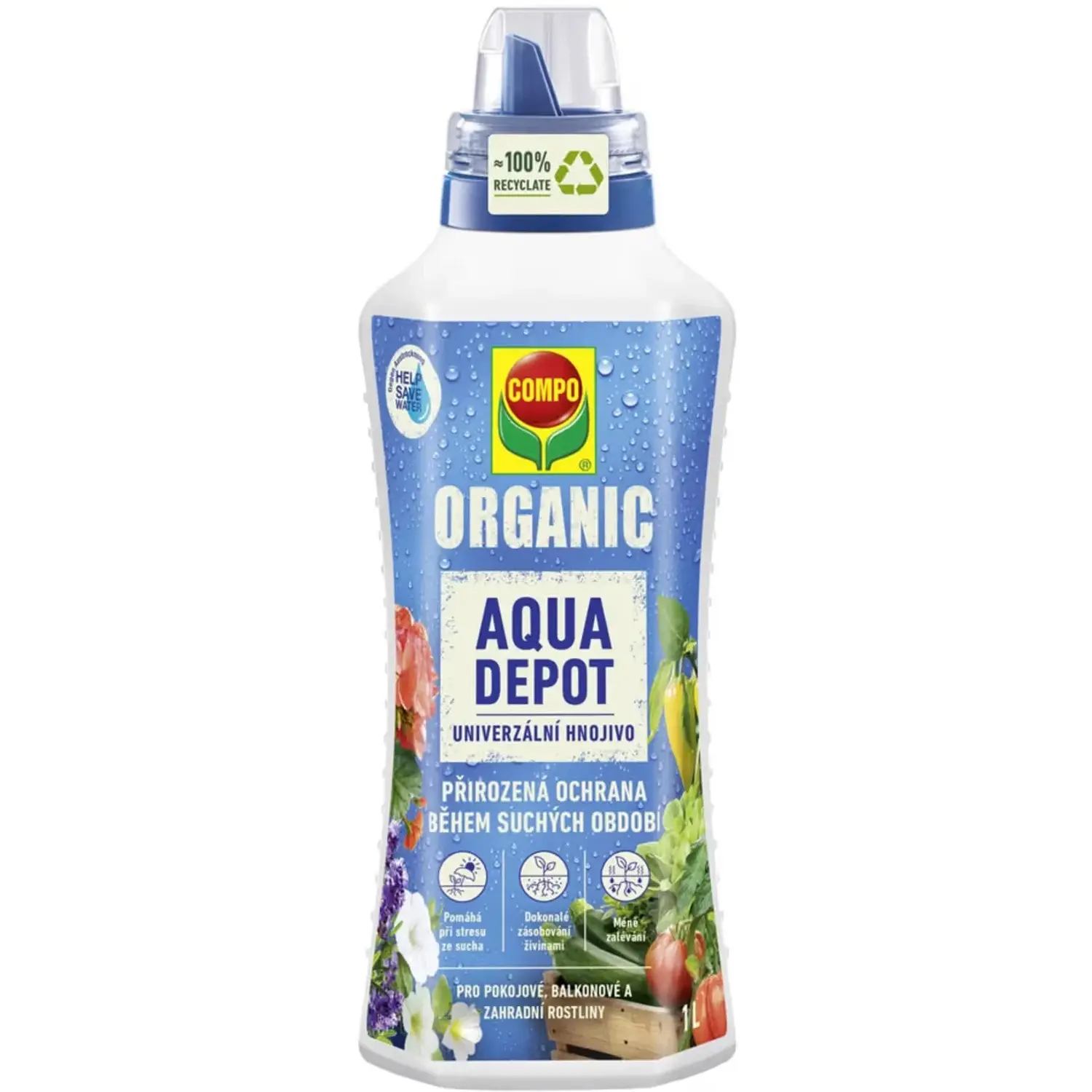 COMPO ORGANIC AQUA-DEPOT Univerzální hnojivo, 1 l