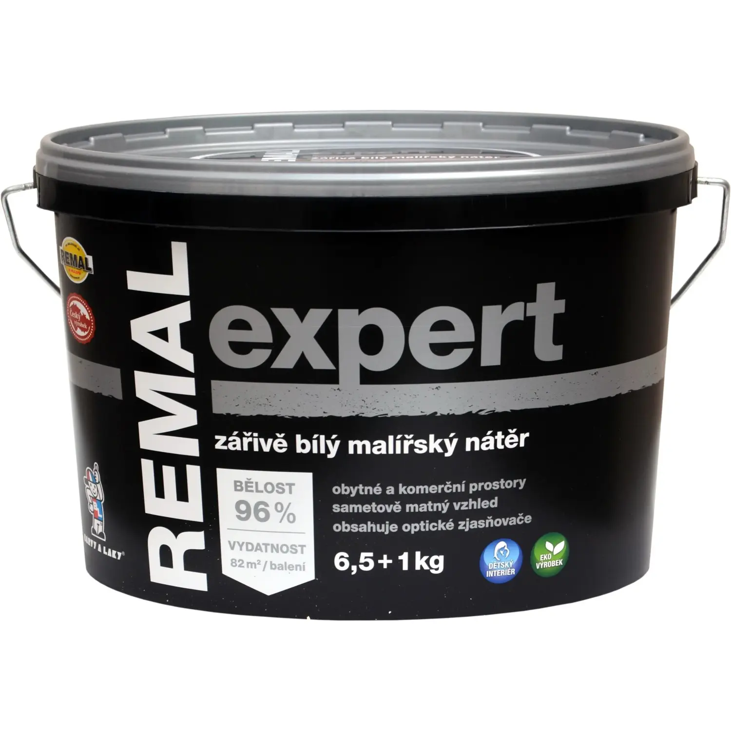 REMAL Expert Zářivě bílý malířský nátěr 6,5 + 1 kg