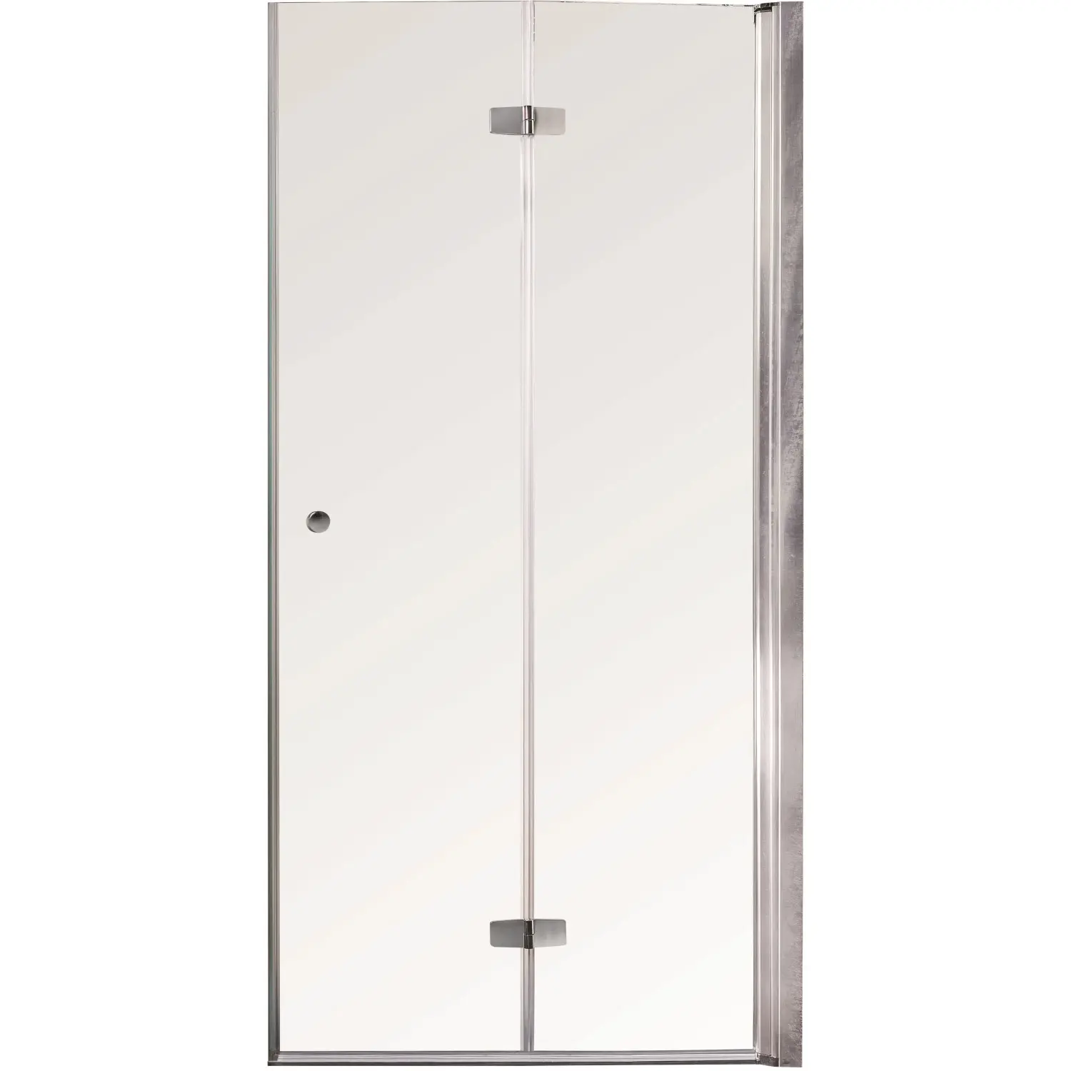 Sanotechnik Skládací sprchové dveře Duet čiré sklo, pravé 85-87 x 195 cm