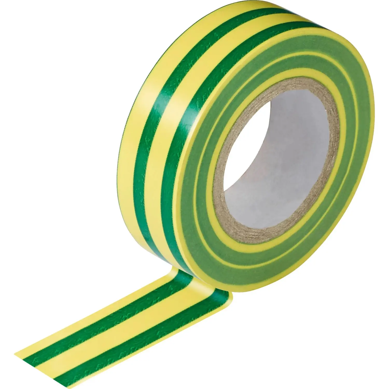 OBI Izolační páska pruhovaná žluto-zelená 25 mm x 10 m