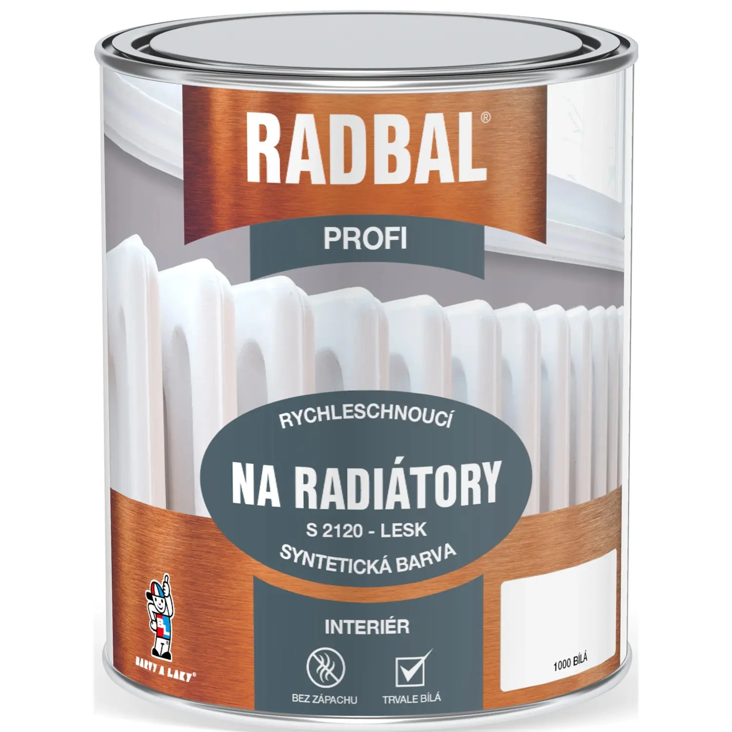 Radbal Profi S2120 email bílý 600 ml