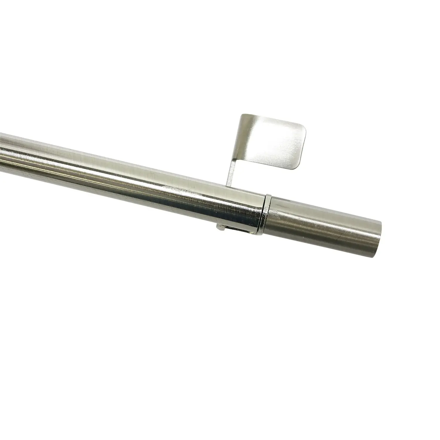 Gardinia Vzpěrná tyčka Press&Go s válečky, vzhled ušlechtilá ocel, 50 - 80 cm
