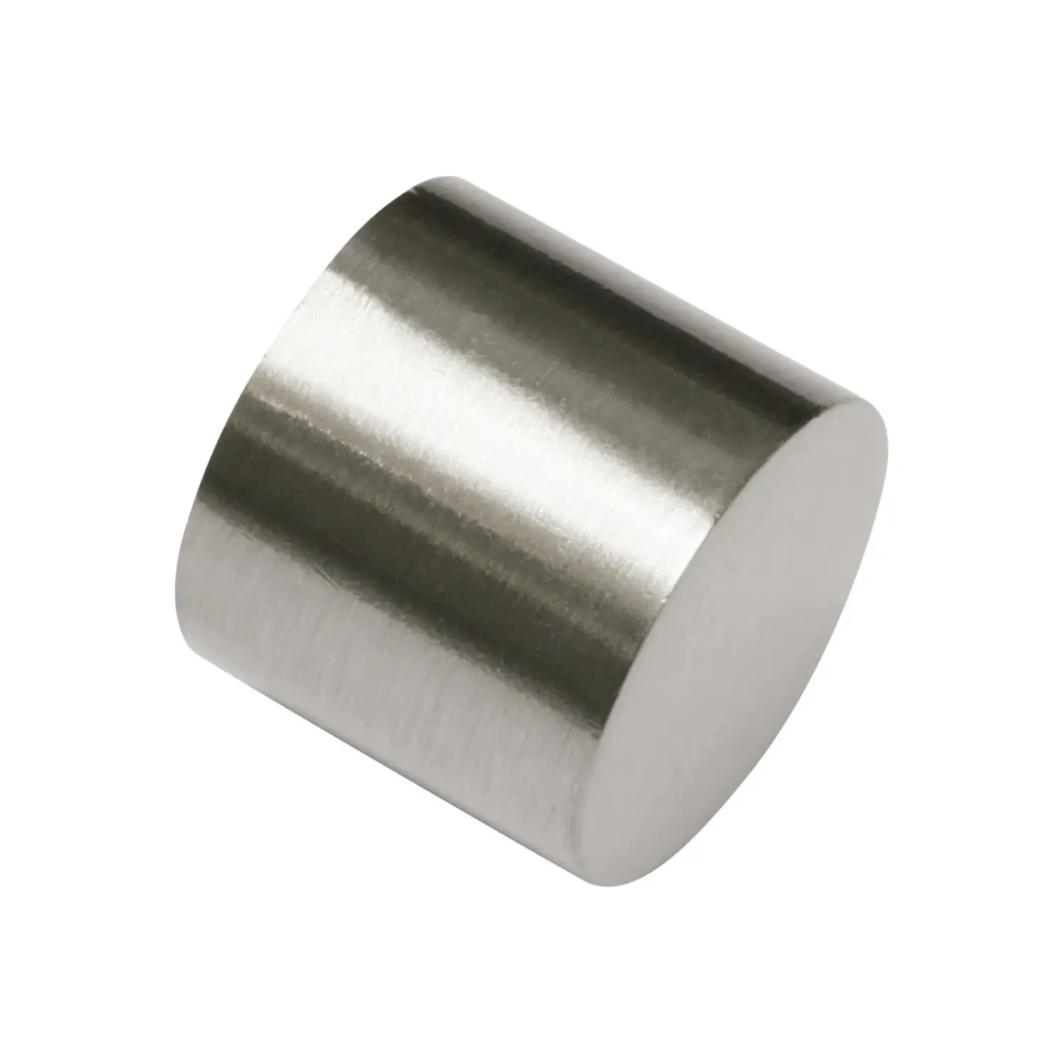 Gardinia Koncová krytka Chicago, vzhled nerezové oceli, pr. 20 mm, 2 ks