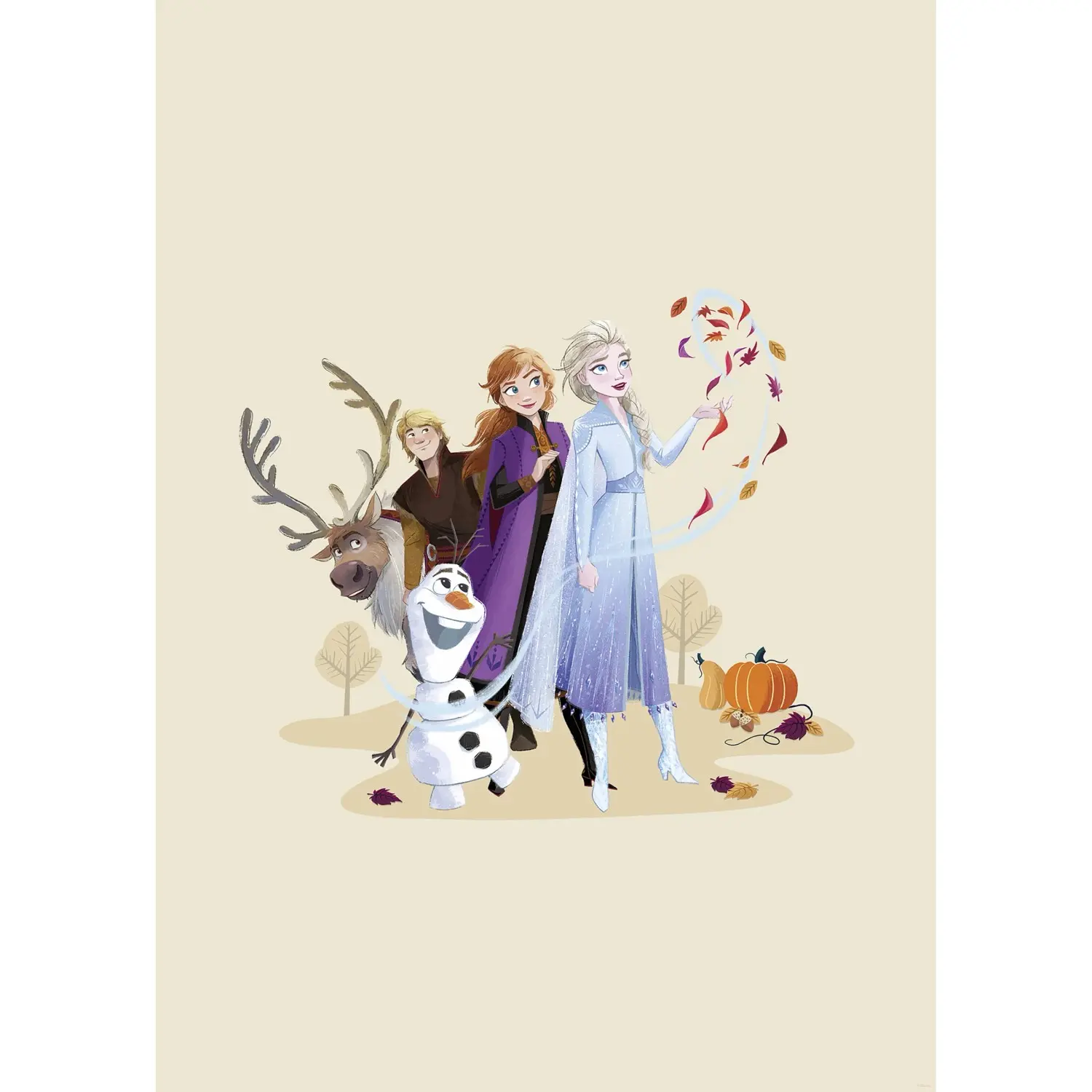 Komar Plakát Disney Frozen Autumn Feeling 50 x 70 cm