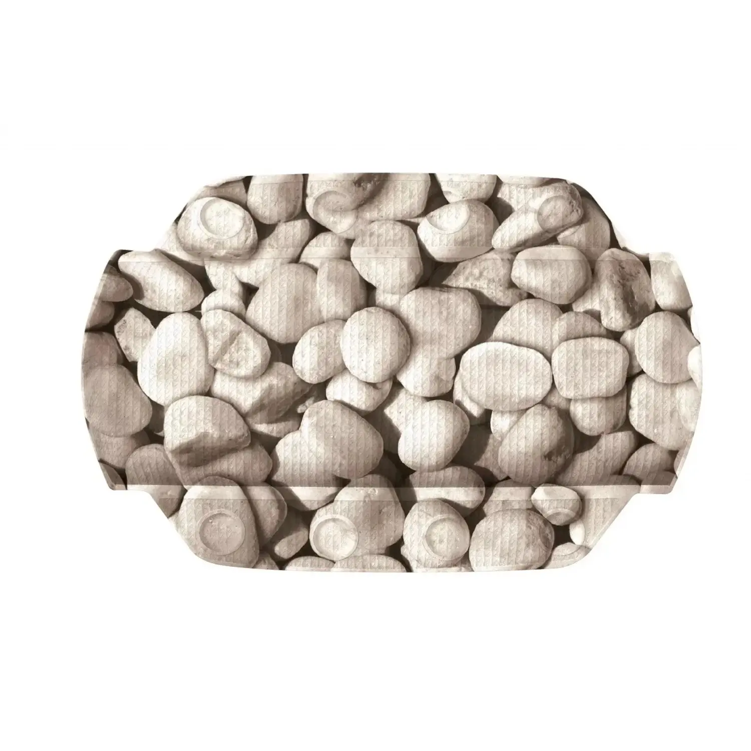Kleine Wolke Šíjový polštářek Stepstone přírodní 36 x 92 cm