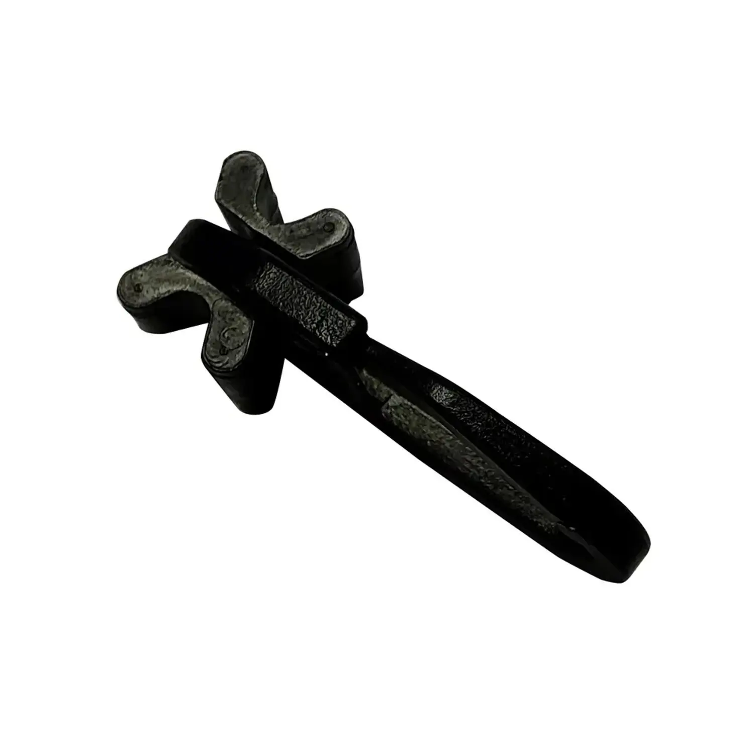 Gardinia X kloubové kluzáky, černé, 25 ks, 6 mm