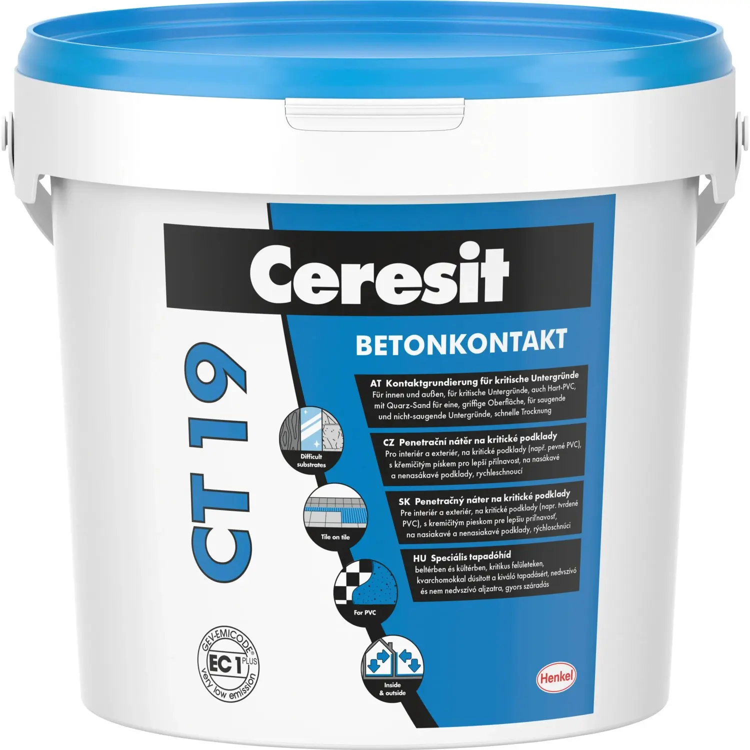 Rychlá penetrace pro dokonalou přídržnost Ceresit CT 19 Supergrip, 1 kg