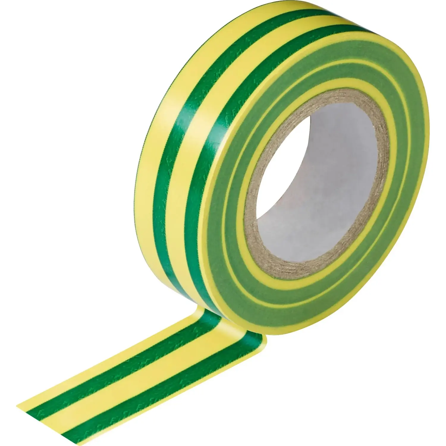 OBI Izolační páska pruhovaná žluto-zelená 15 mm x 10 m