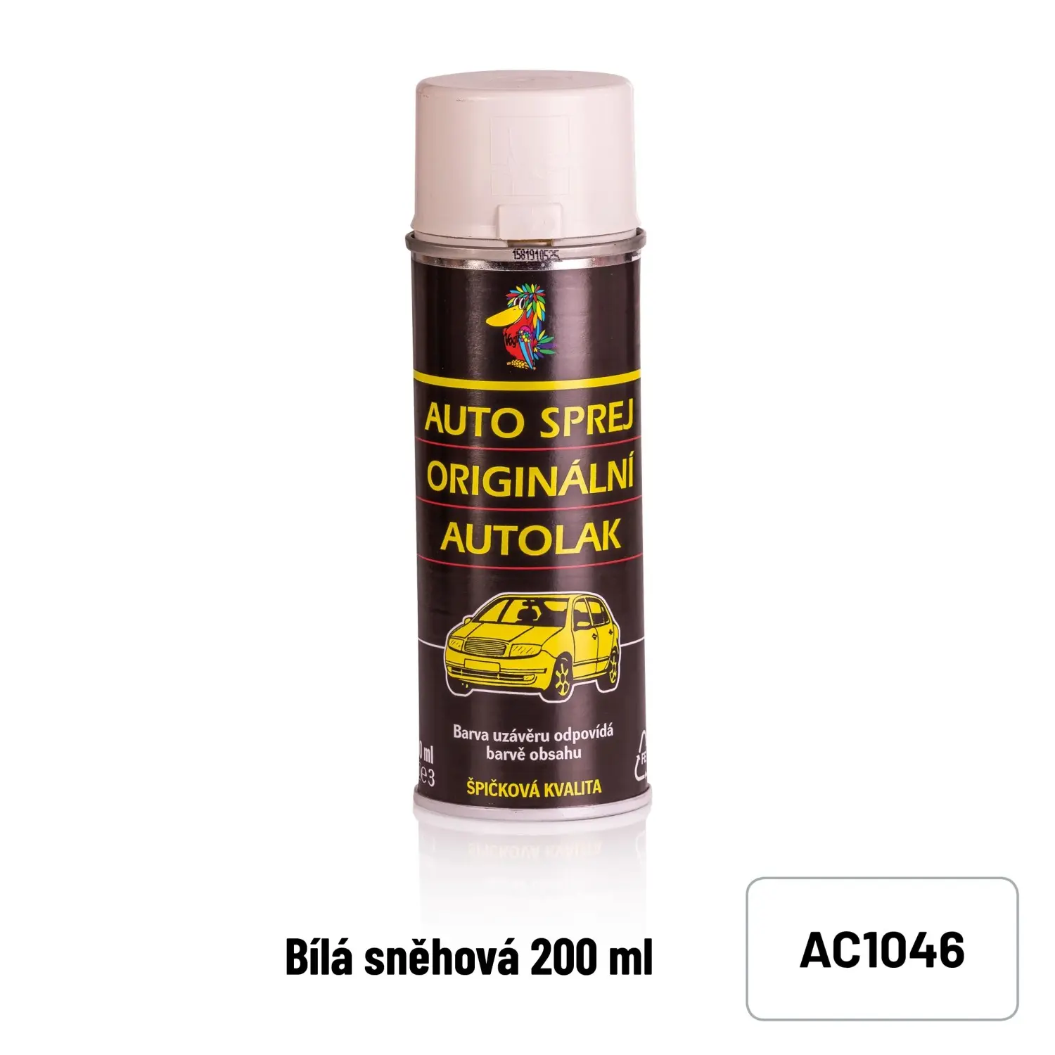 Dupli-Color Auto-Sprej lak 200 ml, (1046) Sněhová bílá