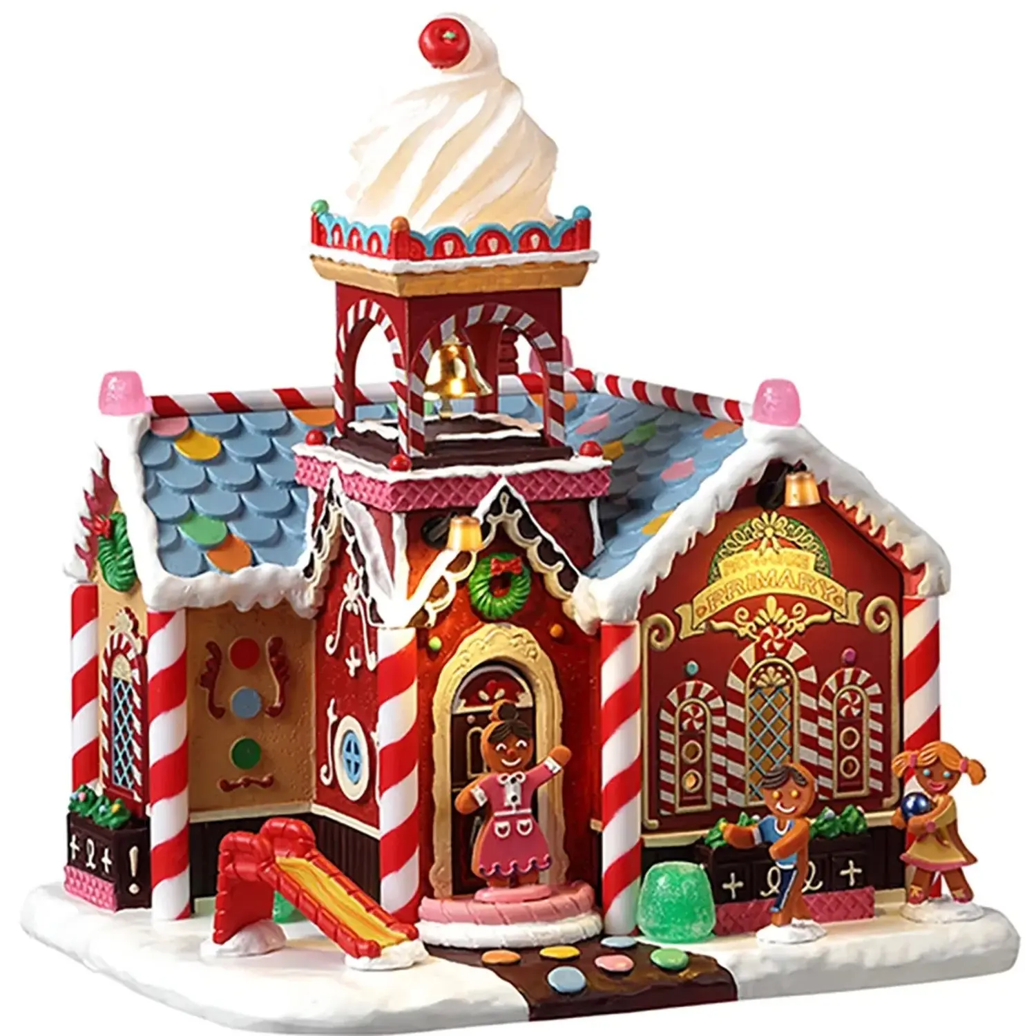 Lemax Vánoční dekorace Pat-A-Cake Primary 20,6 x 18,7 x 15,3 cm