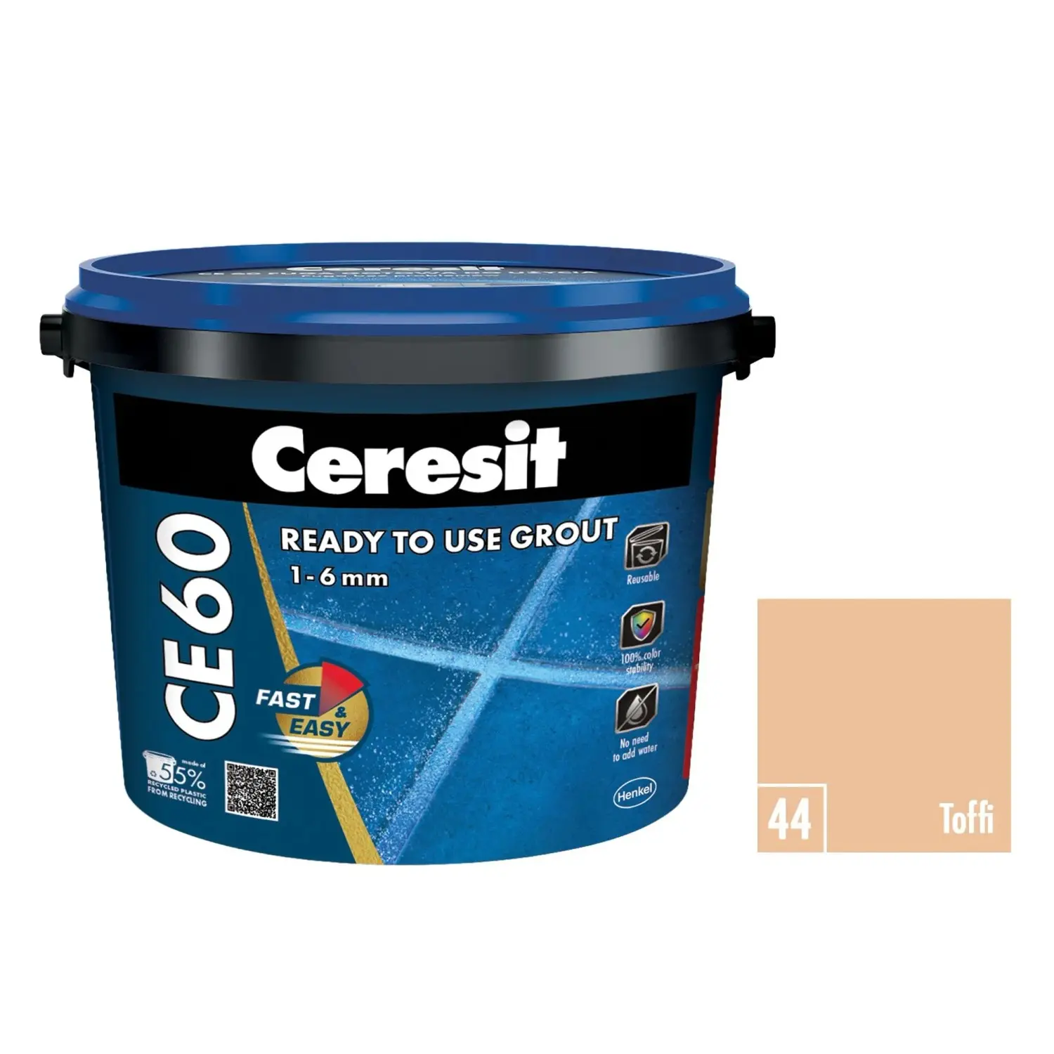 Ceresit Spárovací hmota připravená k okamžitému použití CE 60 toffi 2 kg