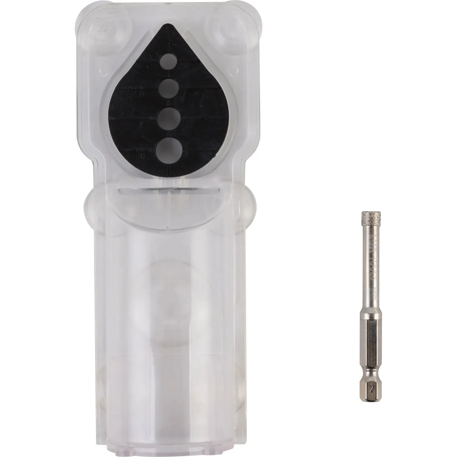 LUX-TOOLS Diamantový vrták pr. 6 x 60 mm vč. vrtací šablony