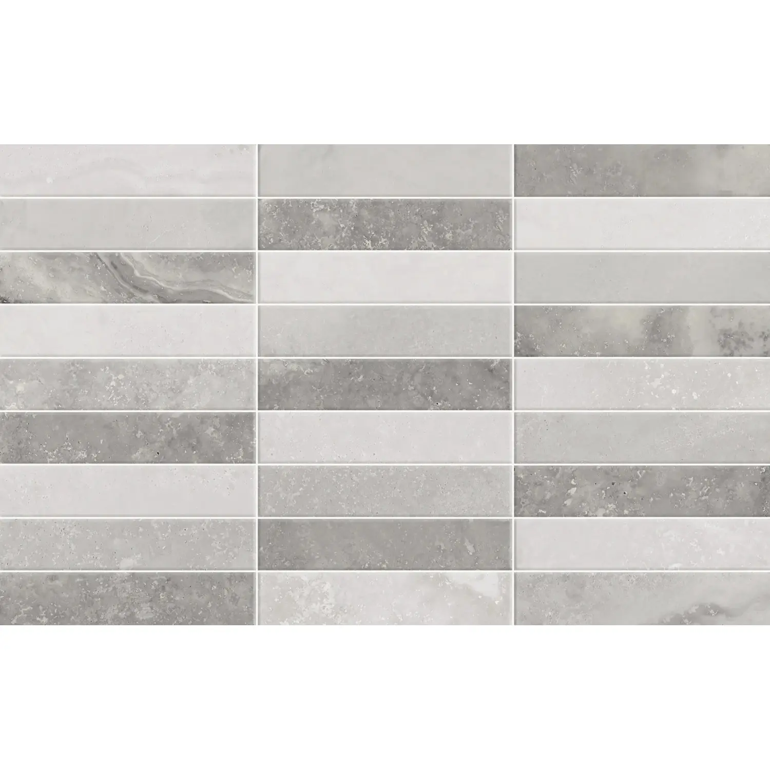 Dekorativní obklad CCR209-1 Toscana Grey Mosaic 25 x 40 cm