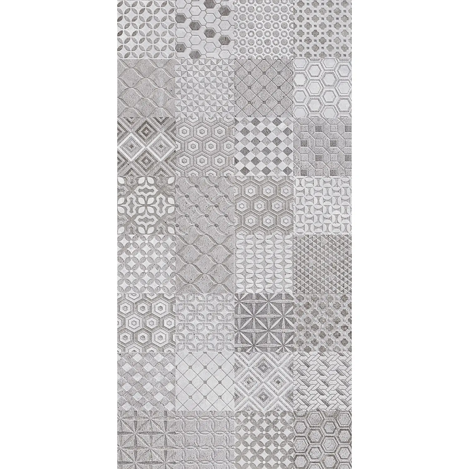 Seramiksan Dekorativní dlaždice Trassimeno šedá mix 30 x 60 cm