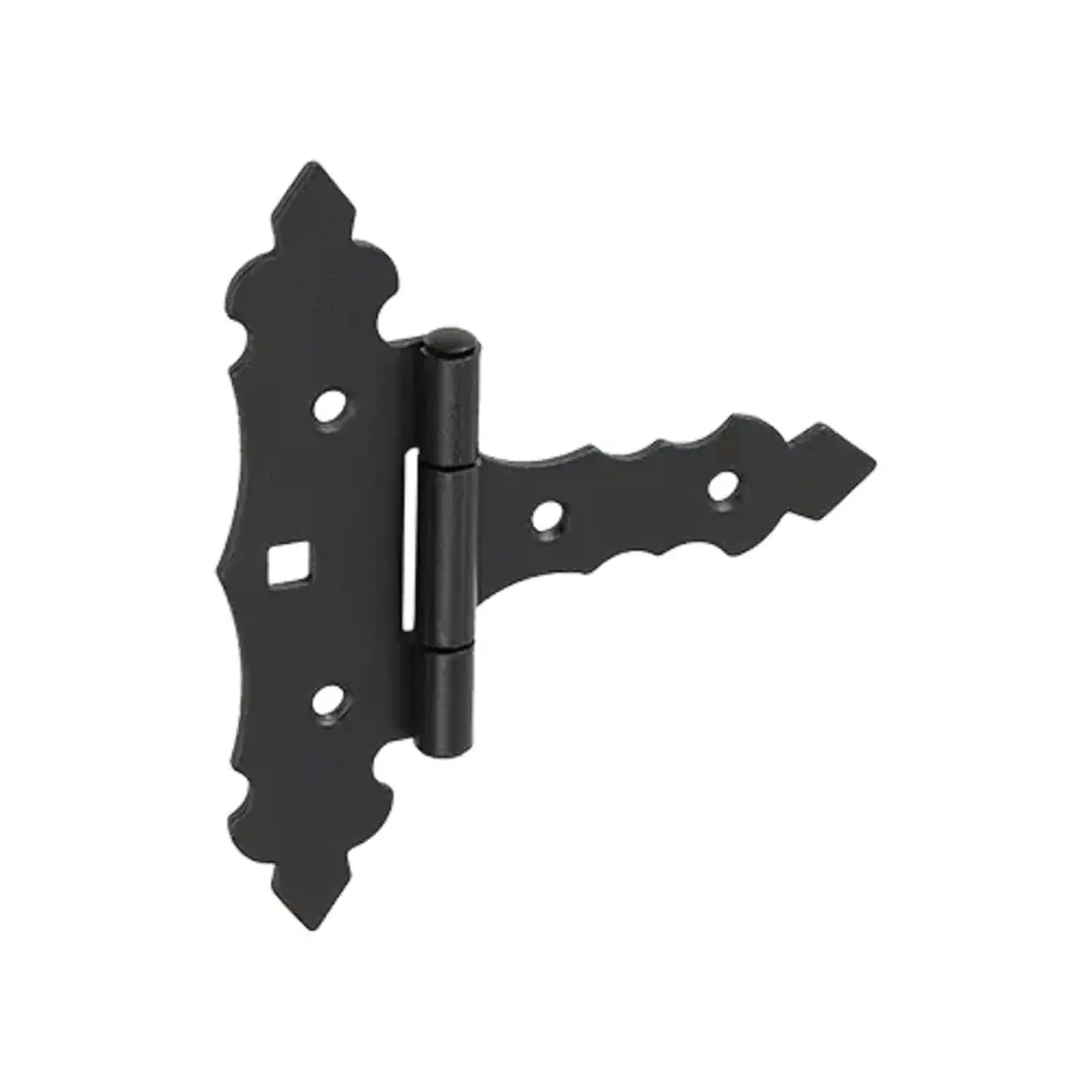 Domax Závěs brankový ozdobný ZOB 75, černá duplex, 130 x 75 mm