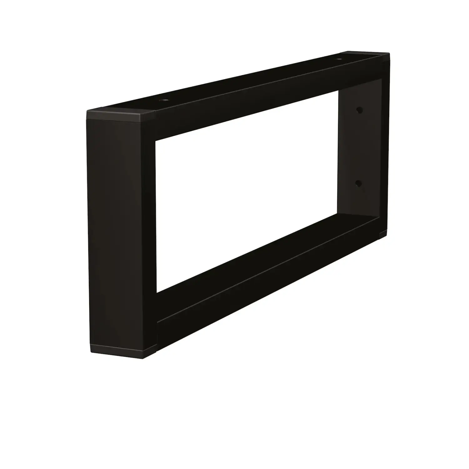 INTEDOOR Konzole BEE hranatá, 16 x 4 x 45 cm, černá mat