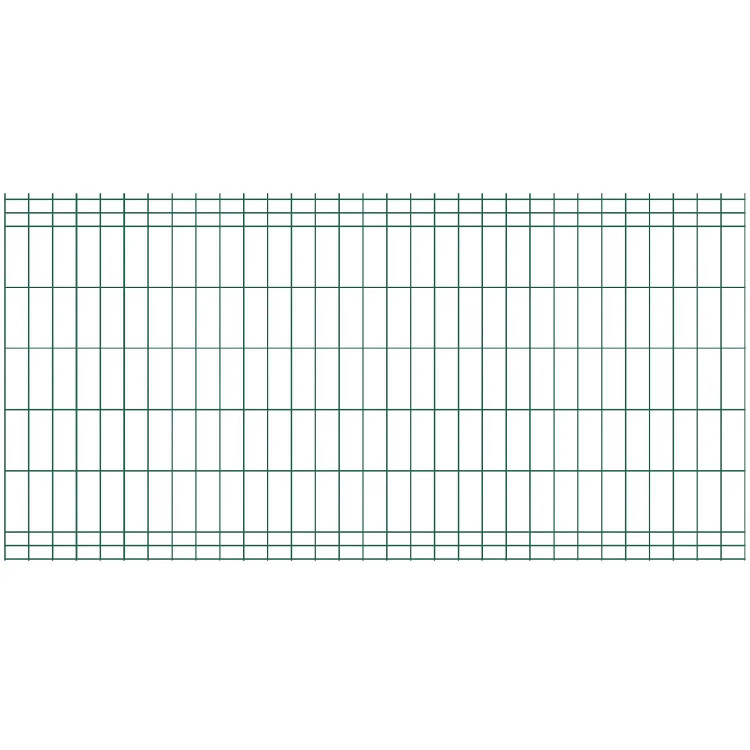 JARMEX Plotové pole PPS RAL 6005 zelené 173 x 250 cm