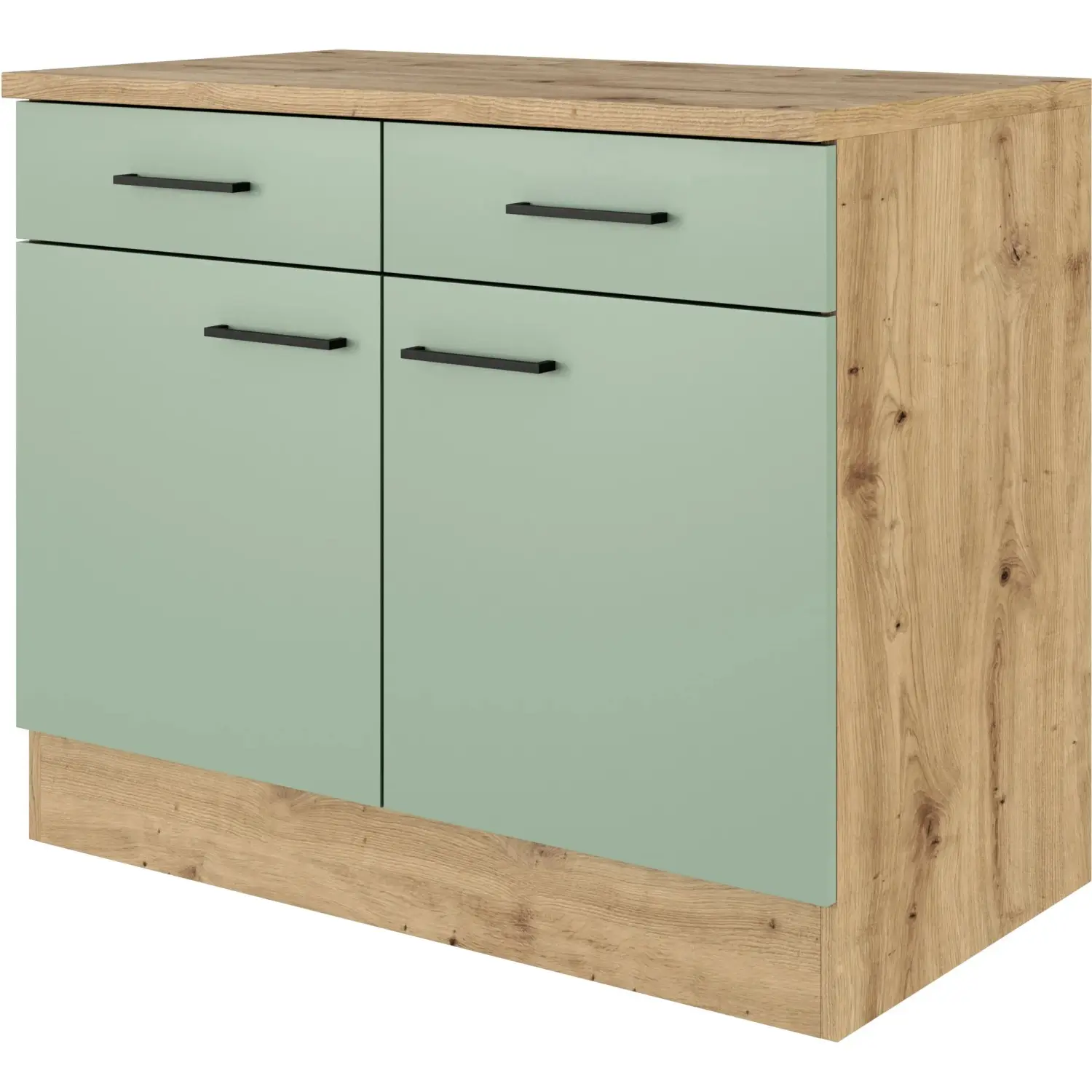 Flex-Well Kuchyňská skříňka Cara spodní zásuvky + dvířka 100 x 85 x 57 cm