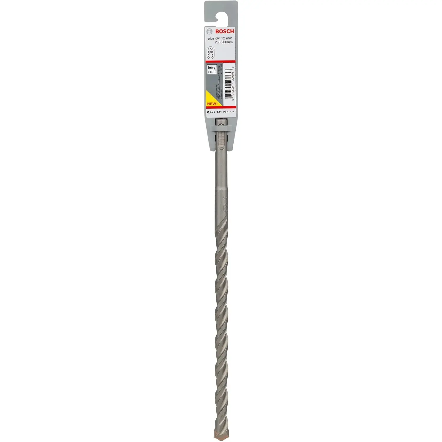 Bosch Vrták do kladiv SDS plus-3 pr. 12 x 200/260 mm (2 608 831 034)