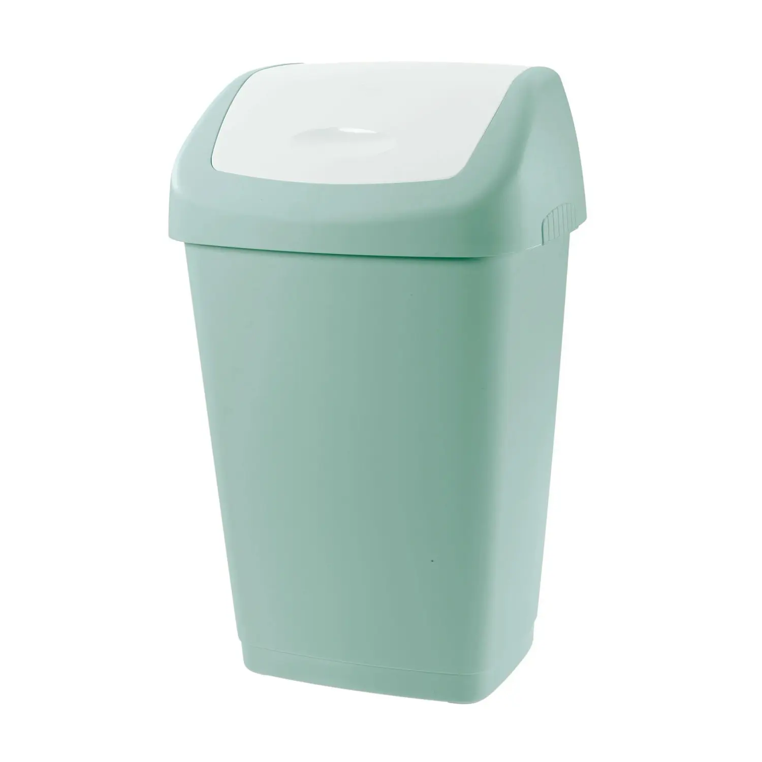 Tontarelli Odpadkový koš AURORA Swing Bin zelená/bílá, 19 x 23,5 x 39 cm, 9 l