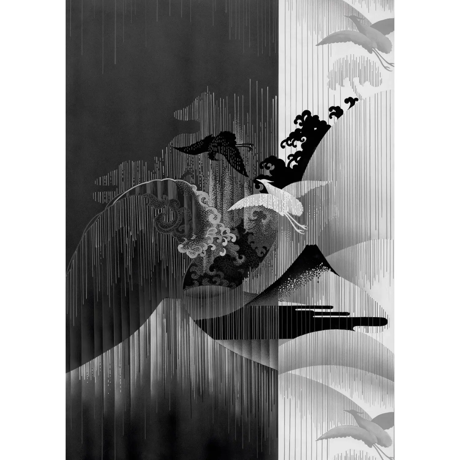 Komar Vliesová fototapeta Yin Yang 200 x 280 cm