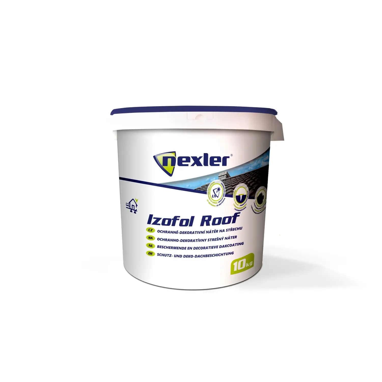 NEXLER Ochranný střešní nátěr Izofol Roof červený 10 kg
