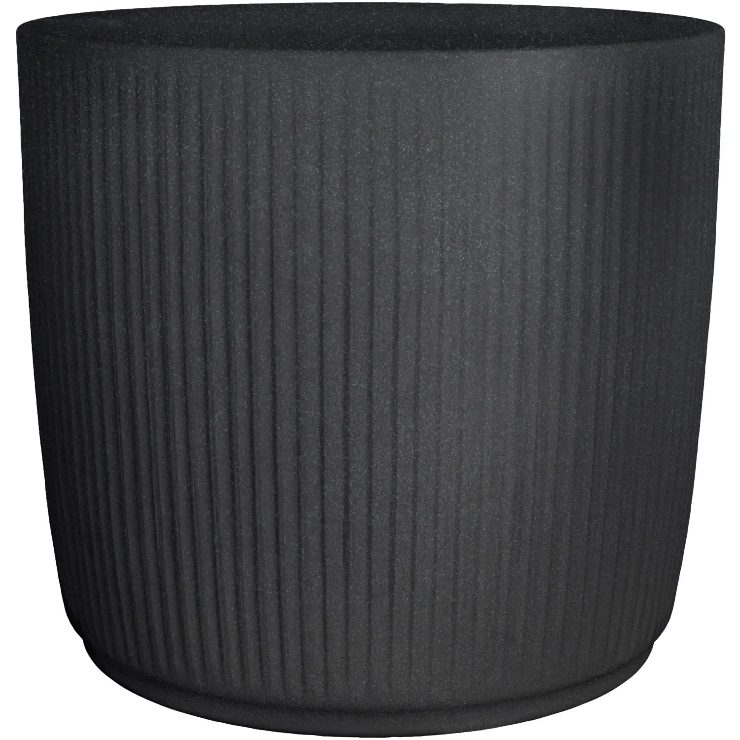 Scheurich Květináč Linetto 259 Stony Black pr. 46,6 x 42,6 cm