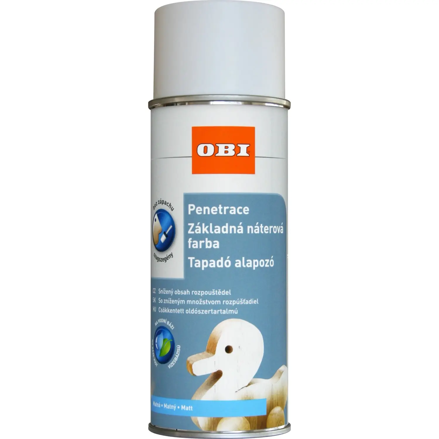 OBI Sprej základový na bázi vody bílý 400 ml
