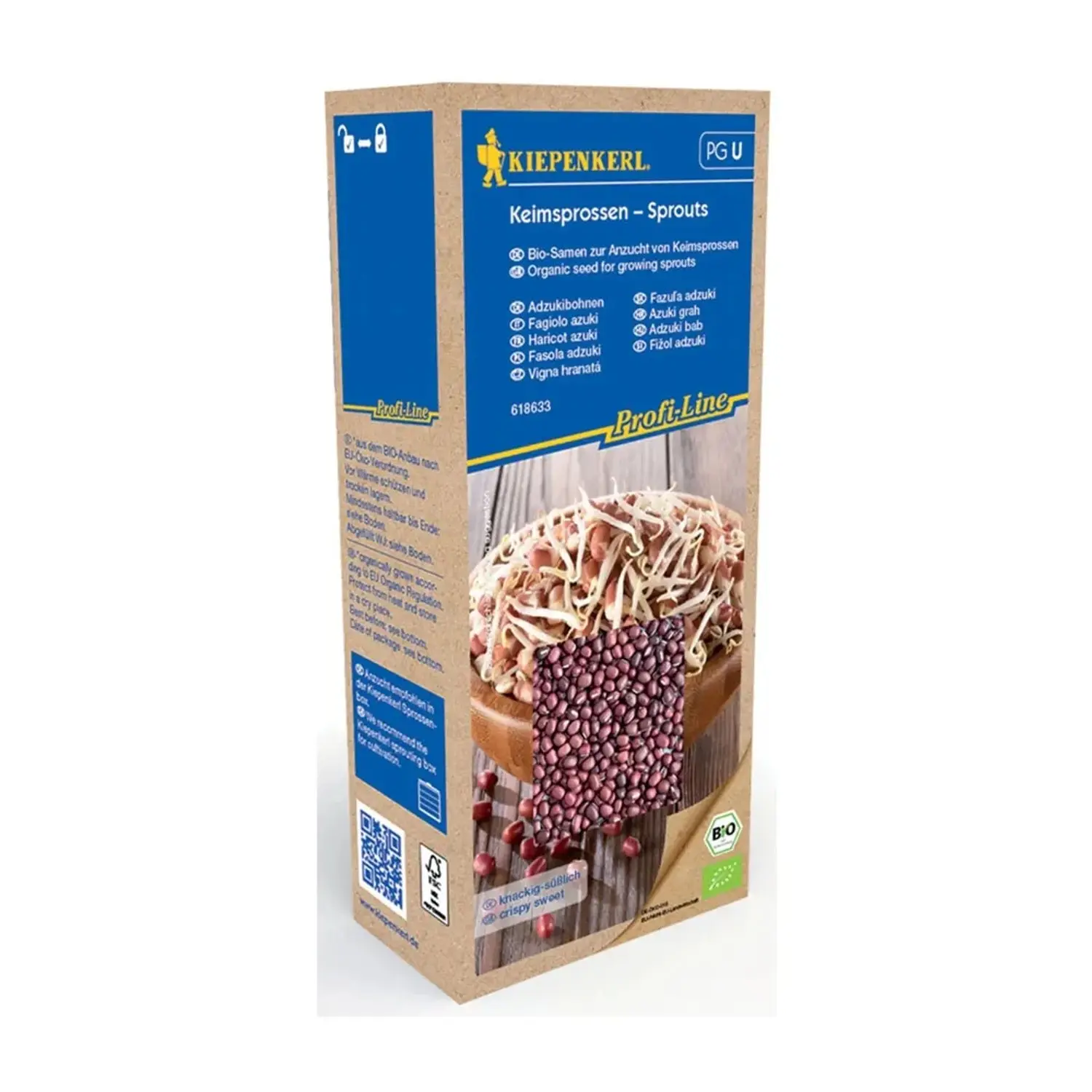 Kiepenkerl Klíčky BIO vigna hranatá 200 g