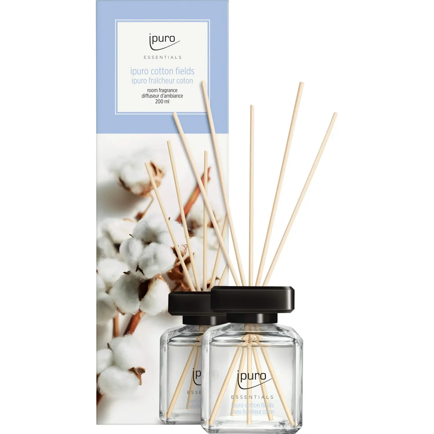 Ipuro Aroma difuzér Essentials, Cotton Fields, 200 ml