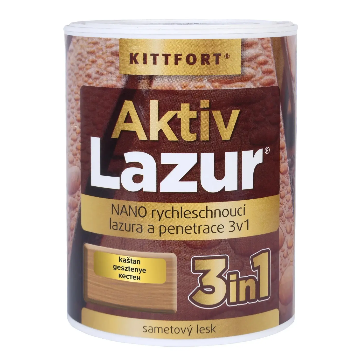 Aktivlazur Nano 0,75l kaštan