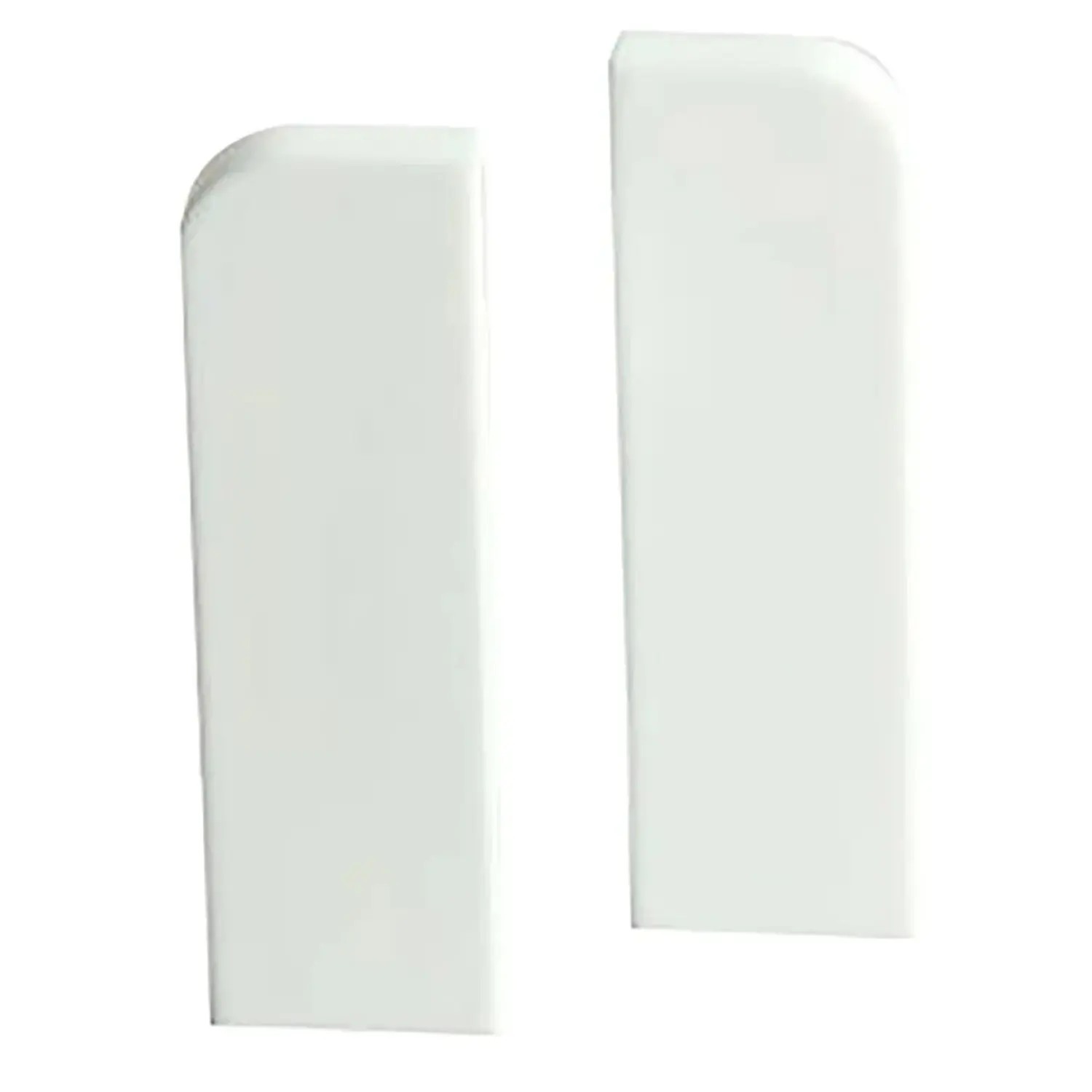 Koncové krytky 15 x 10 x 58 mm, 2 ks