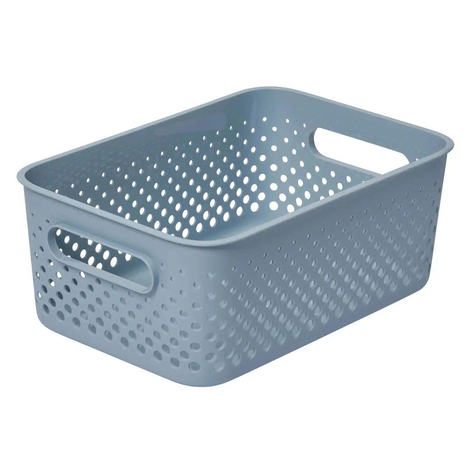 SmartStore Úložný koš Essence M modrý 29,5 x 20,5 x 12 cm, 5,6 l
