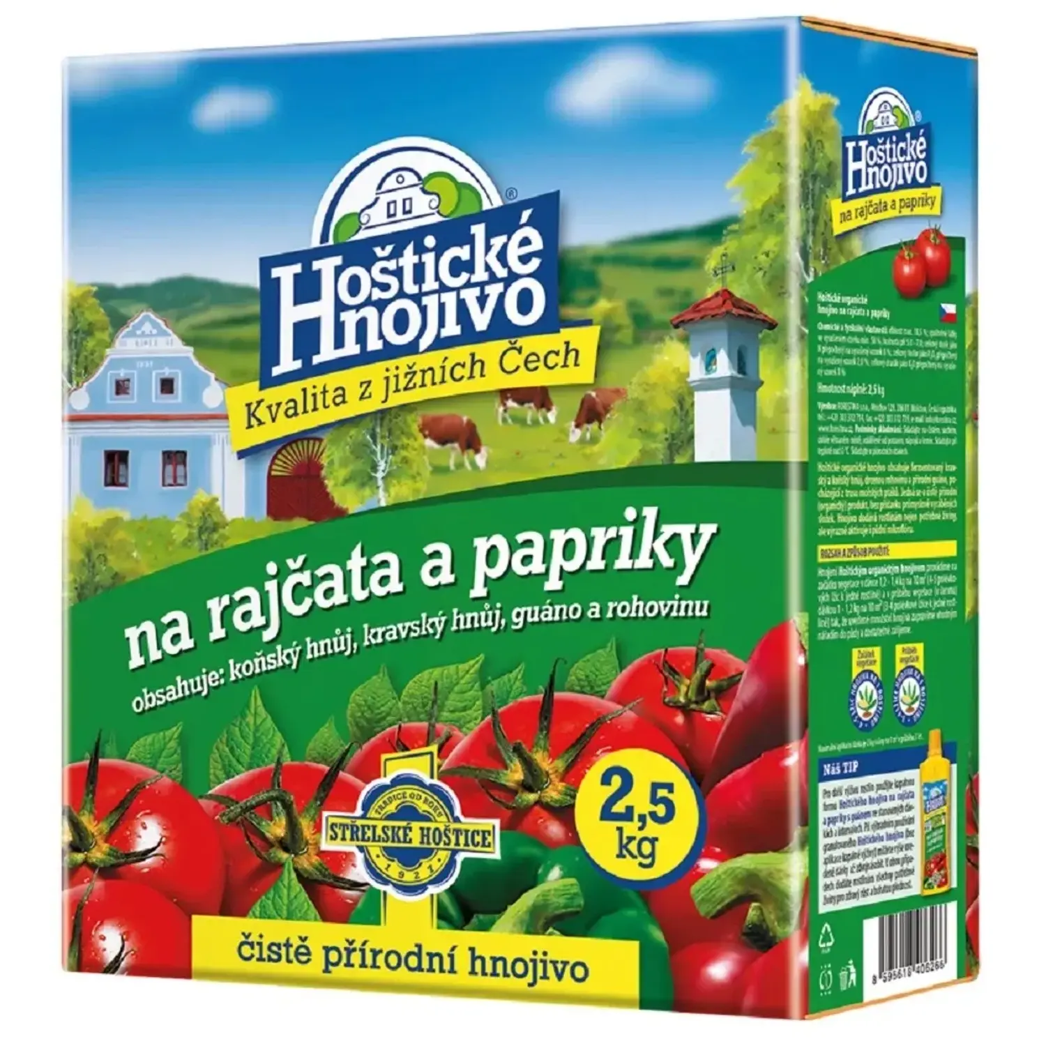 Hoštické hnojivo na rajčata a papriky 2,5 kg