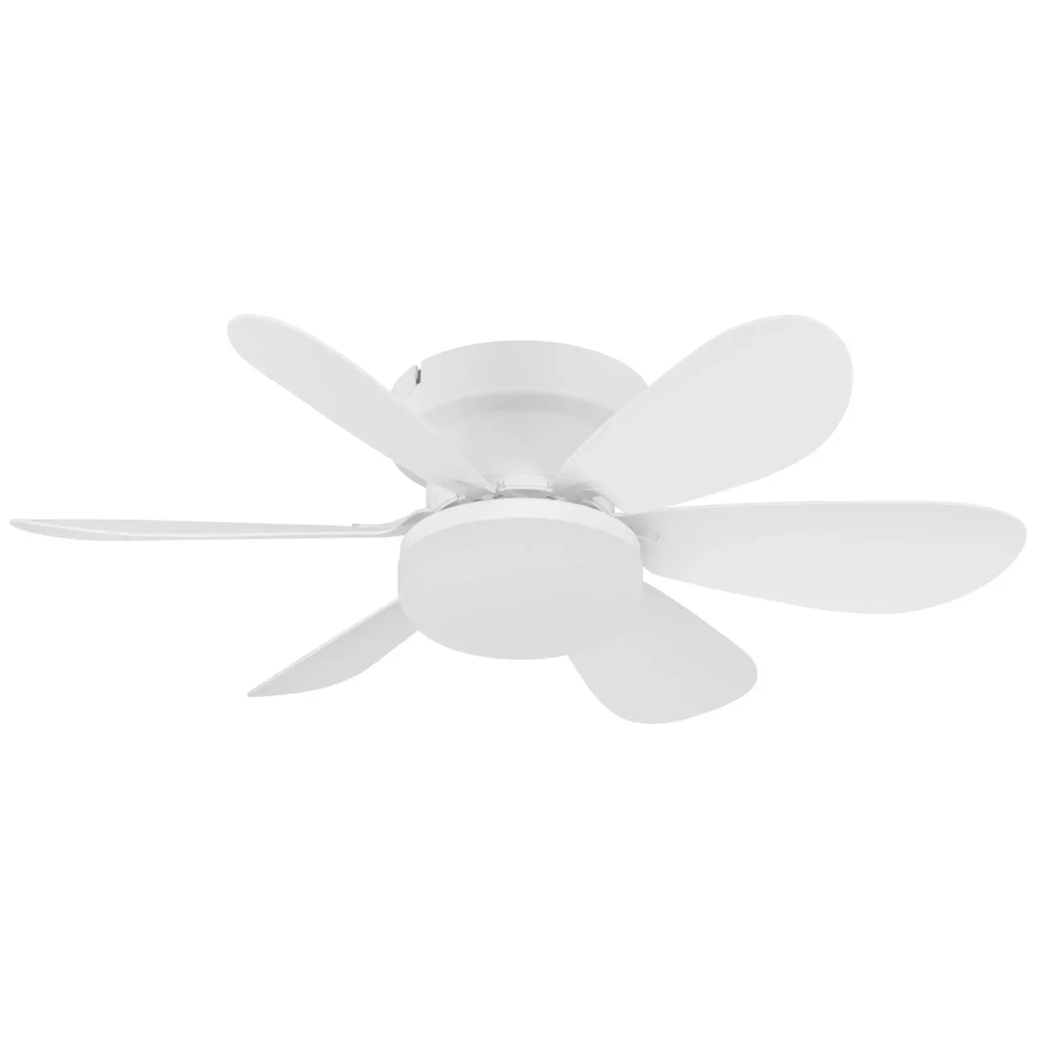 EGLO Stropní LED ventilátor CLOVELLY 15W, 2700-6500K, bílá, pr. 52 x 13,5 cm